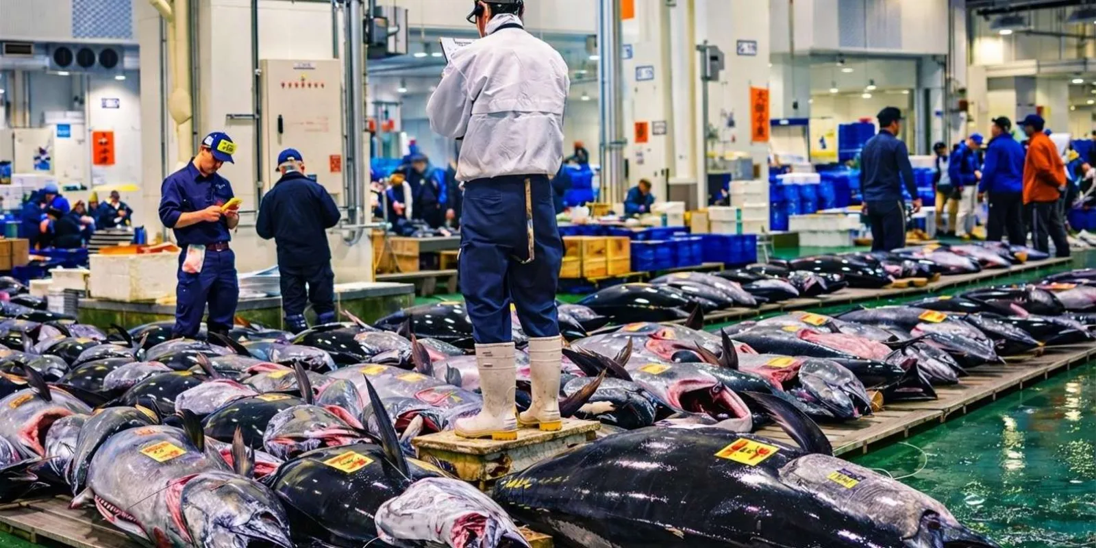 Tokyo: Toyosu & Tsukiji Market Food Tour with Tuna Auction